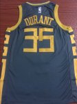 35 Durant 2019 Warriors City Maillot Brodé